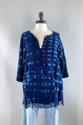 Vintage Indigo Cotton Tunic