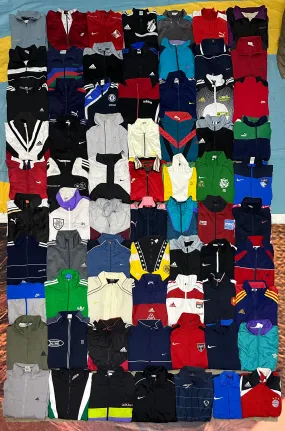 Vintage Nike/Adidas/puma track jackets 70 piece