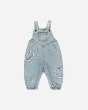 Vintage Overall || Light Washed Denim