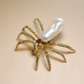 Vintage Spider Brooch