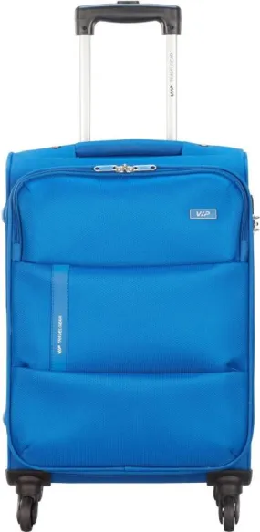 VIP Widget 58cm, 4 Wheel Soft Trolley, Blue, WIDGET58BLE