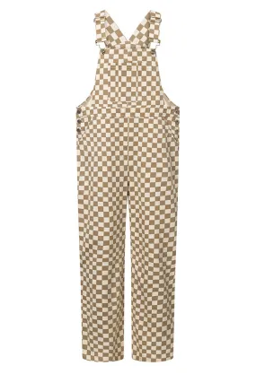 Viper Overalls - Brown Checked