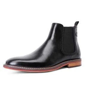 West Louis™ Men's Genuine Leather Chelsea Boots