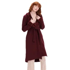 Women's Apparel UGG DUFFIELD II Shawl Collar Robe 1095612 WILD GRAPE