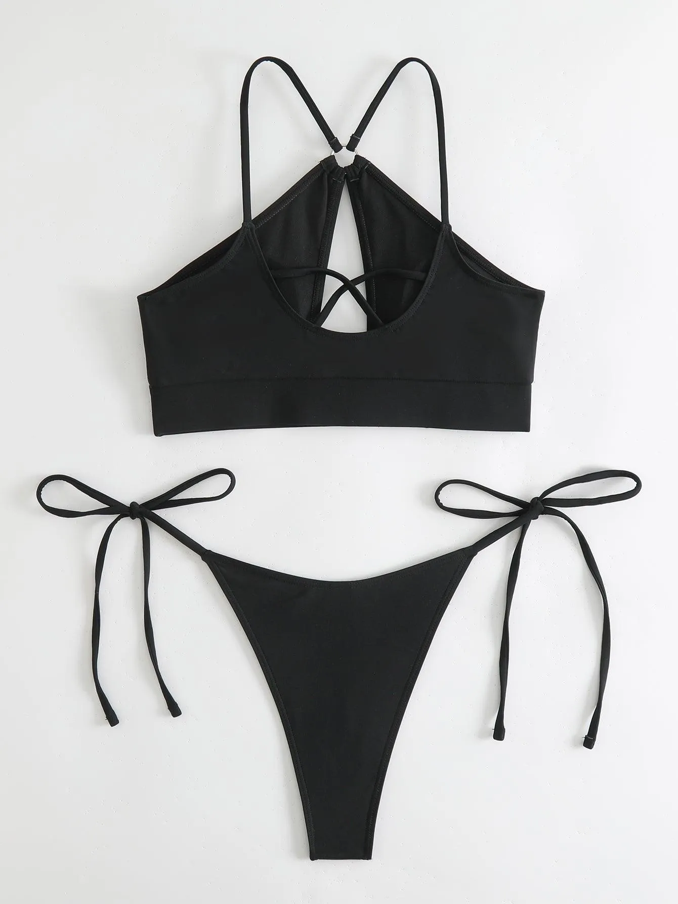 Women's GFIT Cutout Bikini Set - Two-piece Swimwear, Sporty Beach Fashion