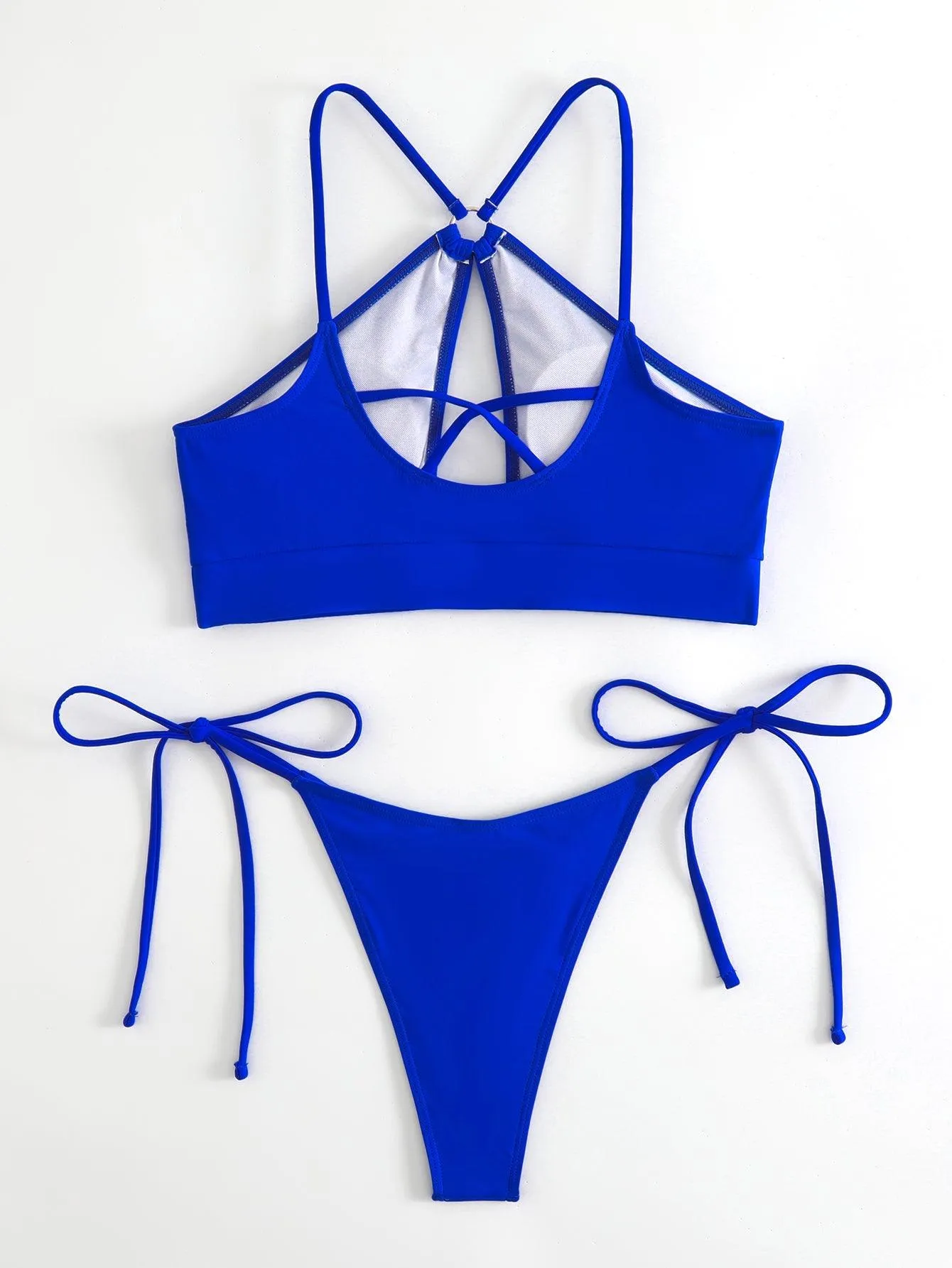 Women's GFIT Cutout Bikini Set - Two-piece Swimwear, Sporty Beach Fashion