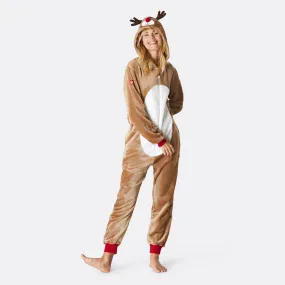 Women's Reindeer Onesie