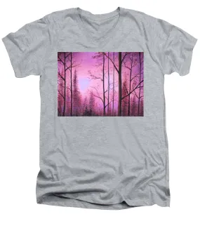 Woods - Men's V-Neck T-Shirt