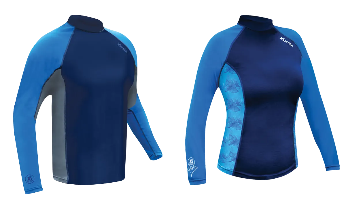 XS Scuba Rash Guards