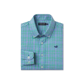 Youth Campbell Plaid Dress Shirt